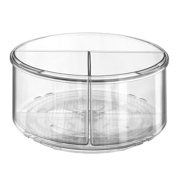 Everything Organizer Deep Turntable with Removable Bins