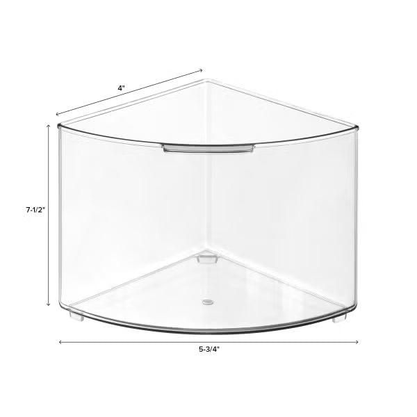 Everything Organizer Deep Turntable with Removable Bins